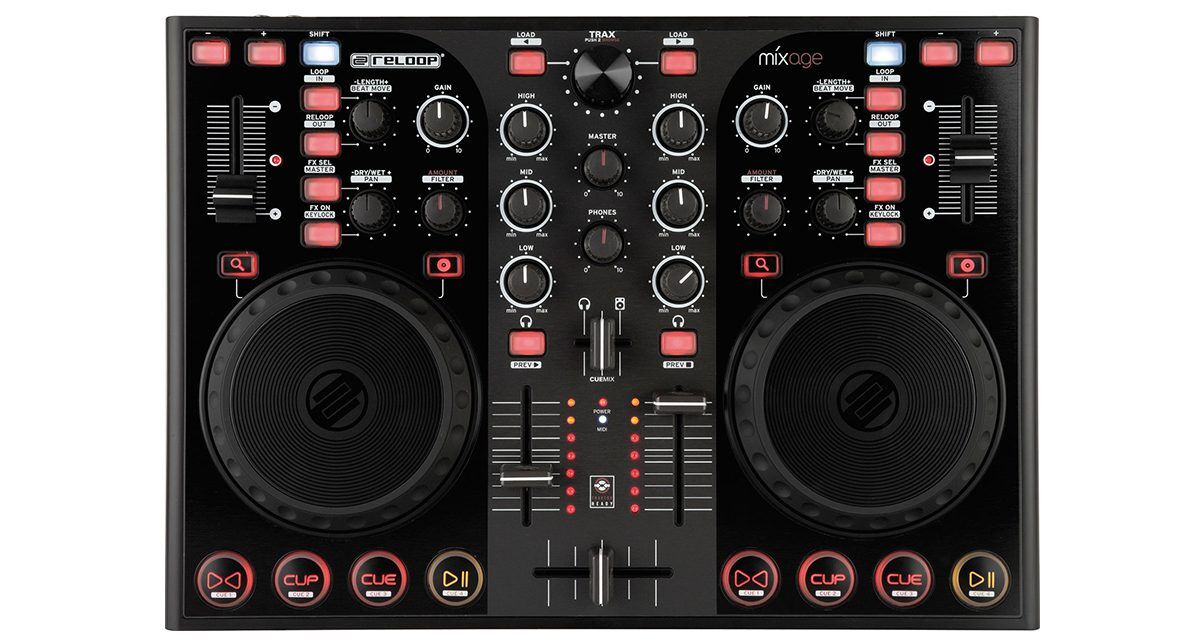 【非販売品】レア OMIYAGE MIX DJ MO-RI Reloop MIXAGE Interface Edition Professional DJ-USB/MIDI
