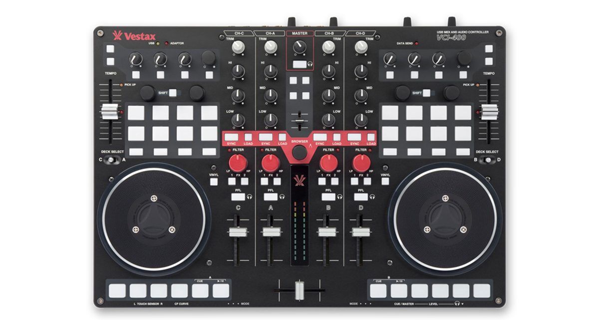 大特価 意味 Review & Controller Audio & Midi DJ VCI-400 Vestax Video: DJ機材