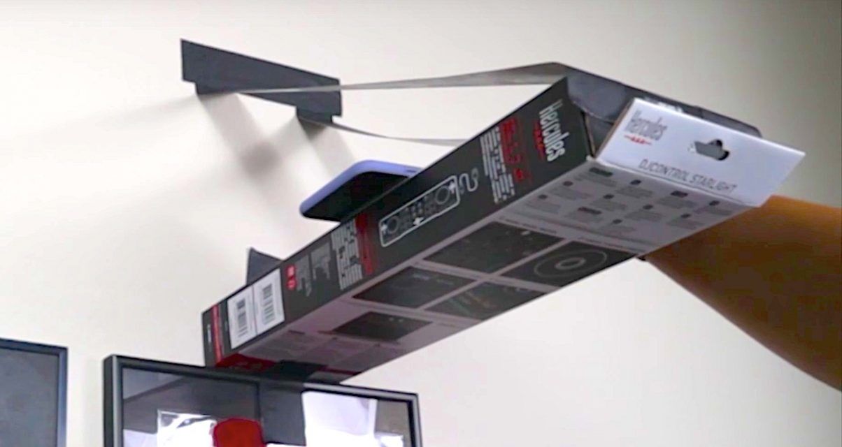 Overhead camera setup