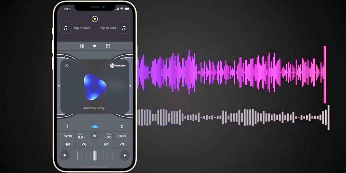 Shazam analysis for DJ software
