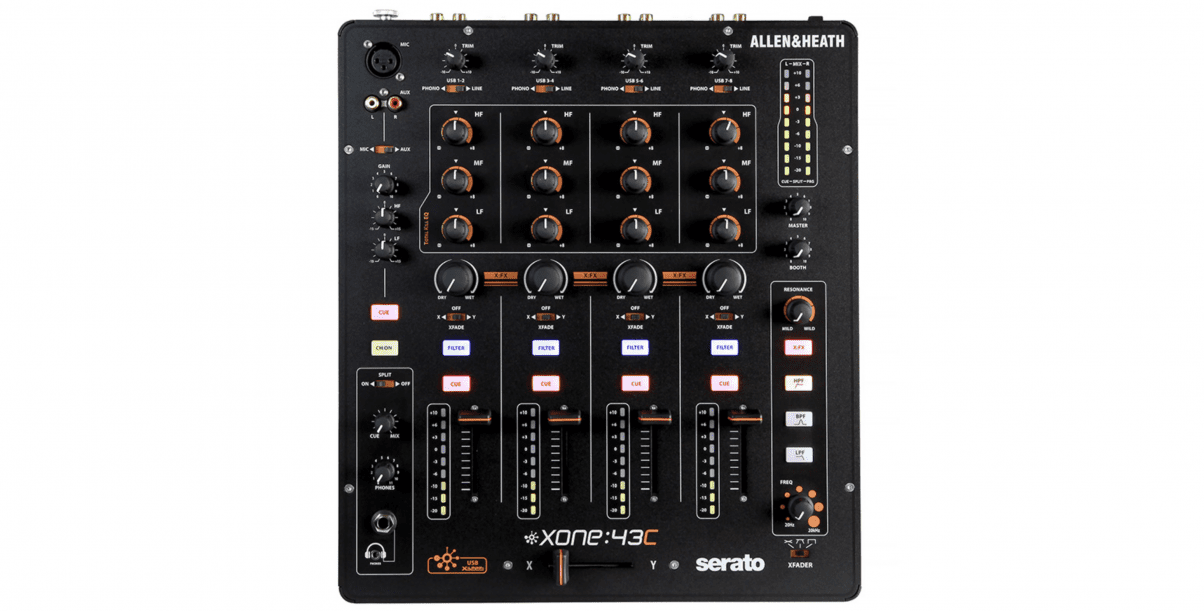 Allen & Heath Xone:43C Mixer Review - Digital DJ Tips