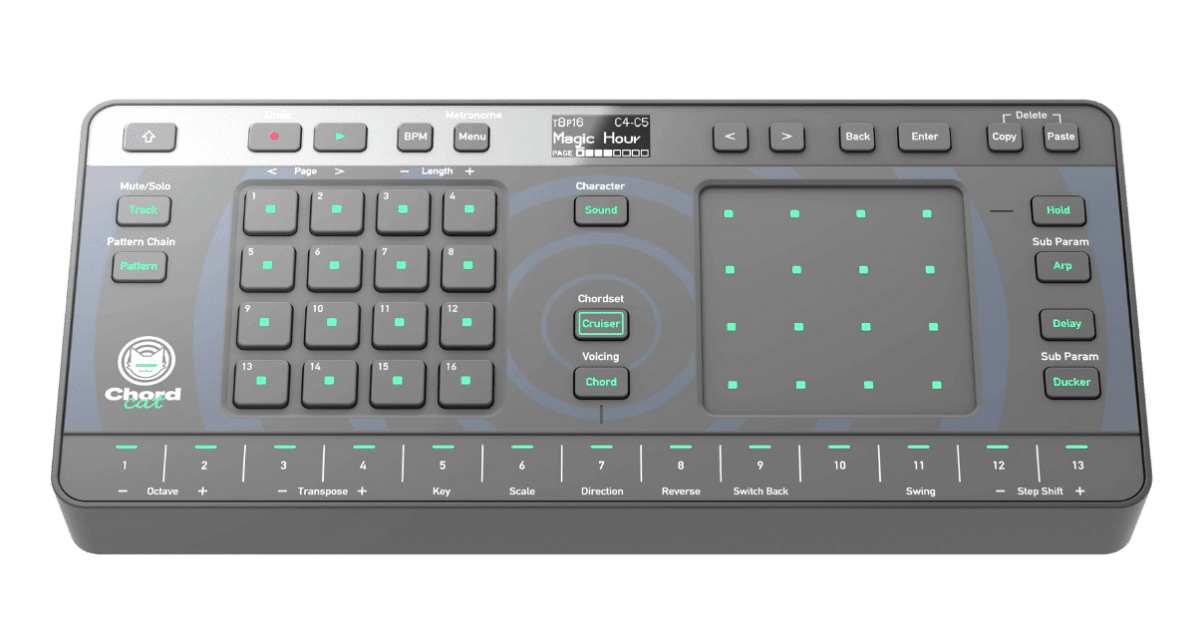 DTM・DAW AlphaTheta Toraiz Chordcat AlphaTheta Chordcat Portable Groovebox Review - Digital DJ Tips