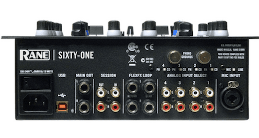 RANE SIXTY-ONE DJミキサー Review & Video: Rane Sixty-One Digital Mixer for Serato Scratch