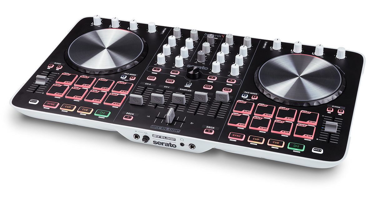 Reloop PCDJコントローラー BEAT MIX4 Review & Video: Reloop Beatmix 4 Serato DJ Intro Controller