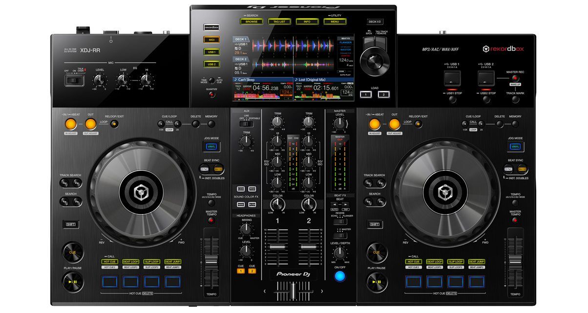 Pioneer XDJ-RRコントローラー rekordbox Pioneer DJ XDJ-RR All-In-One Rekordbox DJ System Review - Digital