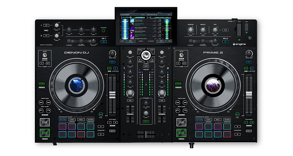 Denon DJ Builds Prime Family With Prime 2 & Prime Go Standalone DJ