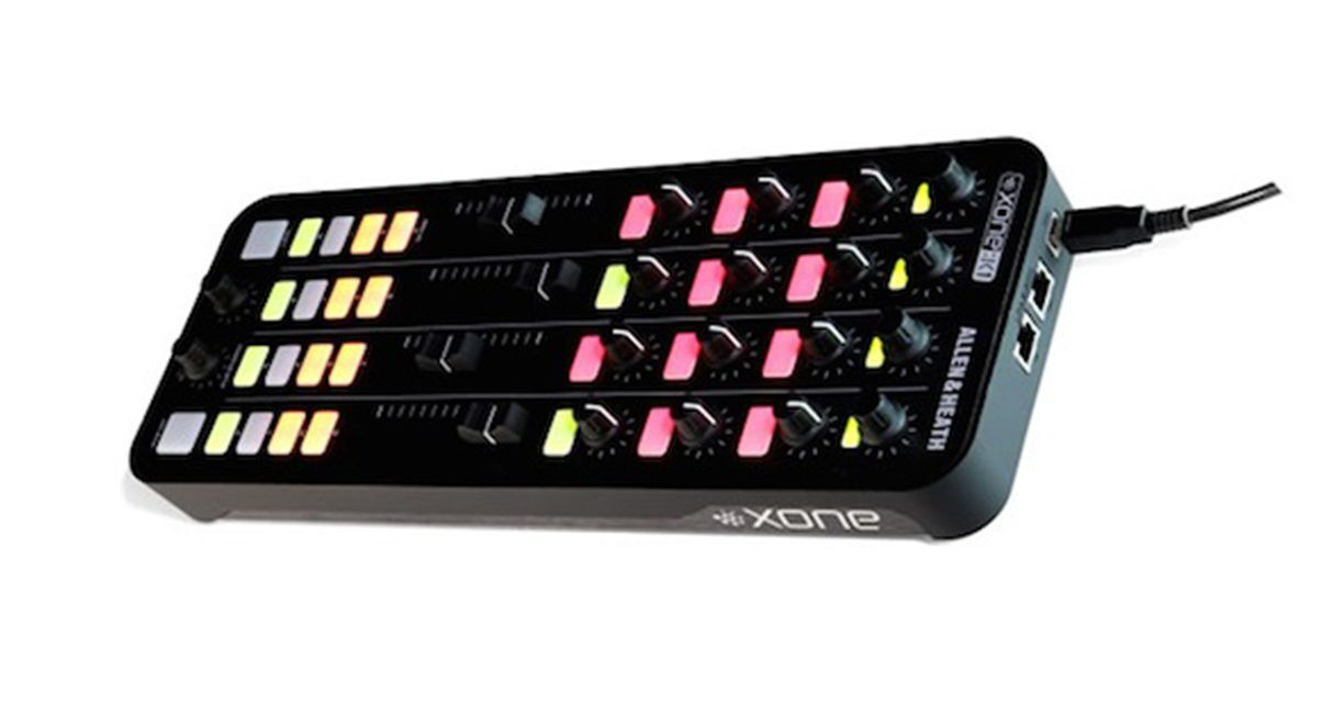 ALLEN & HEATH XONE K1 DJコントローラー Review & Video: Allen & Heath Xone:K1 Modular DJ Controller