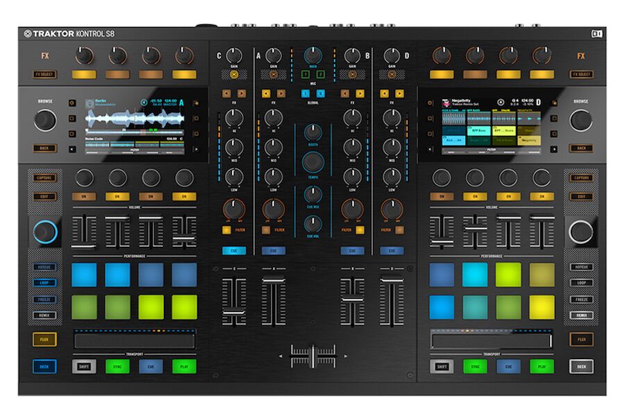 DJ機材 TRAKTOR KONTROL S8 Native Instruments Traktor Kontrol S8 Controller Review - Digital