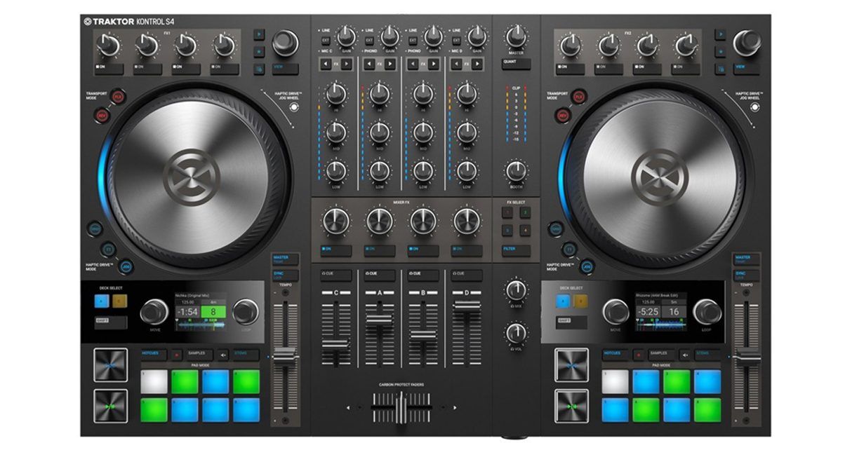 TRAKTOR S4 DJコントローラー serato pioneer Native Instruments Traktor Kontrol S4 DJ controller -- NOT