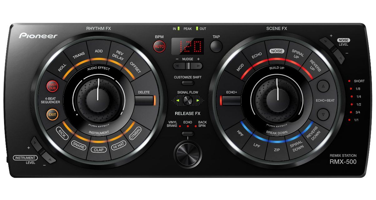Pioneer DJ/エフェクトコントローラー/RMX-500 Pioneer DJ エフェクター「RMX500」発表！ | Digiland（デジランド）