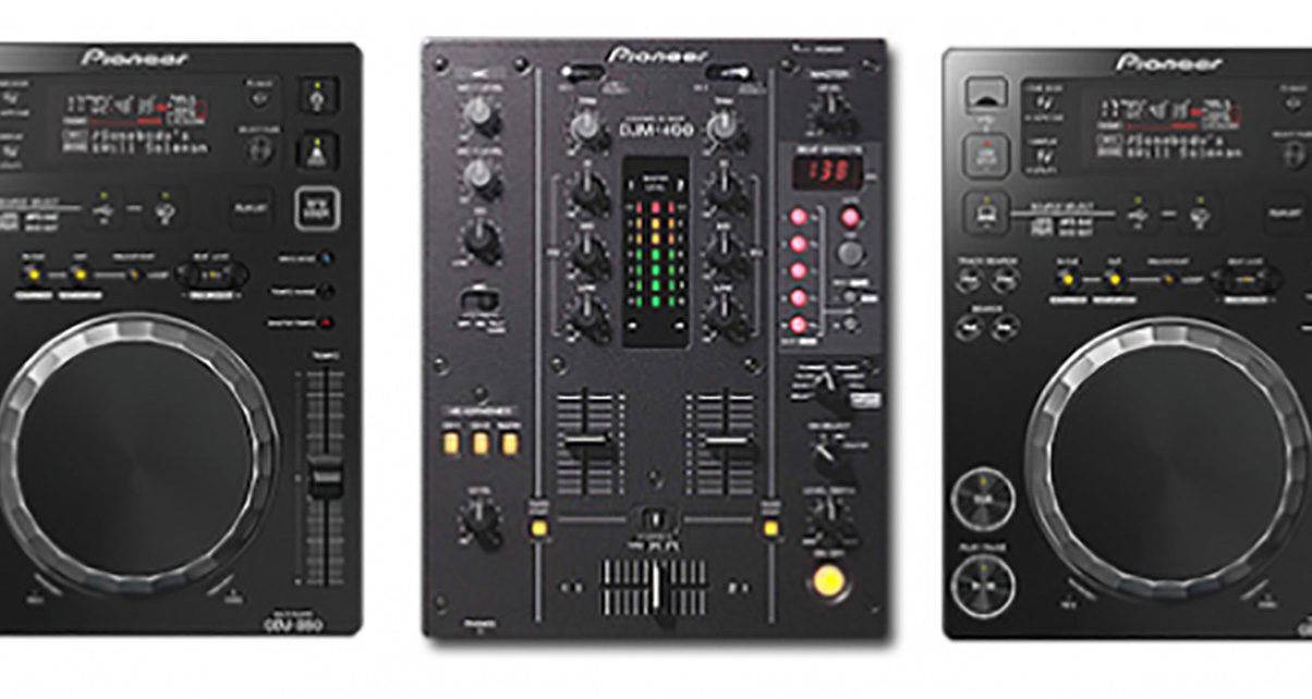 DJ機材 Pioneer CDJ-350 & DJM-400 Traktor Pioneer Integration - CDJ-350s & DJM-400 Mixer
