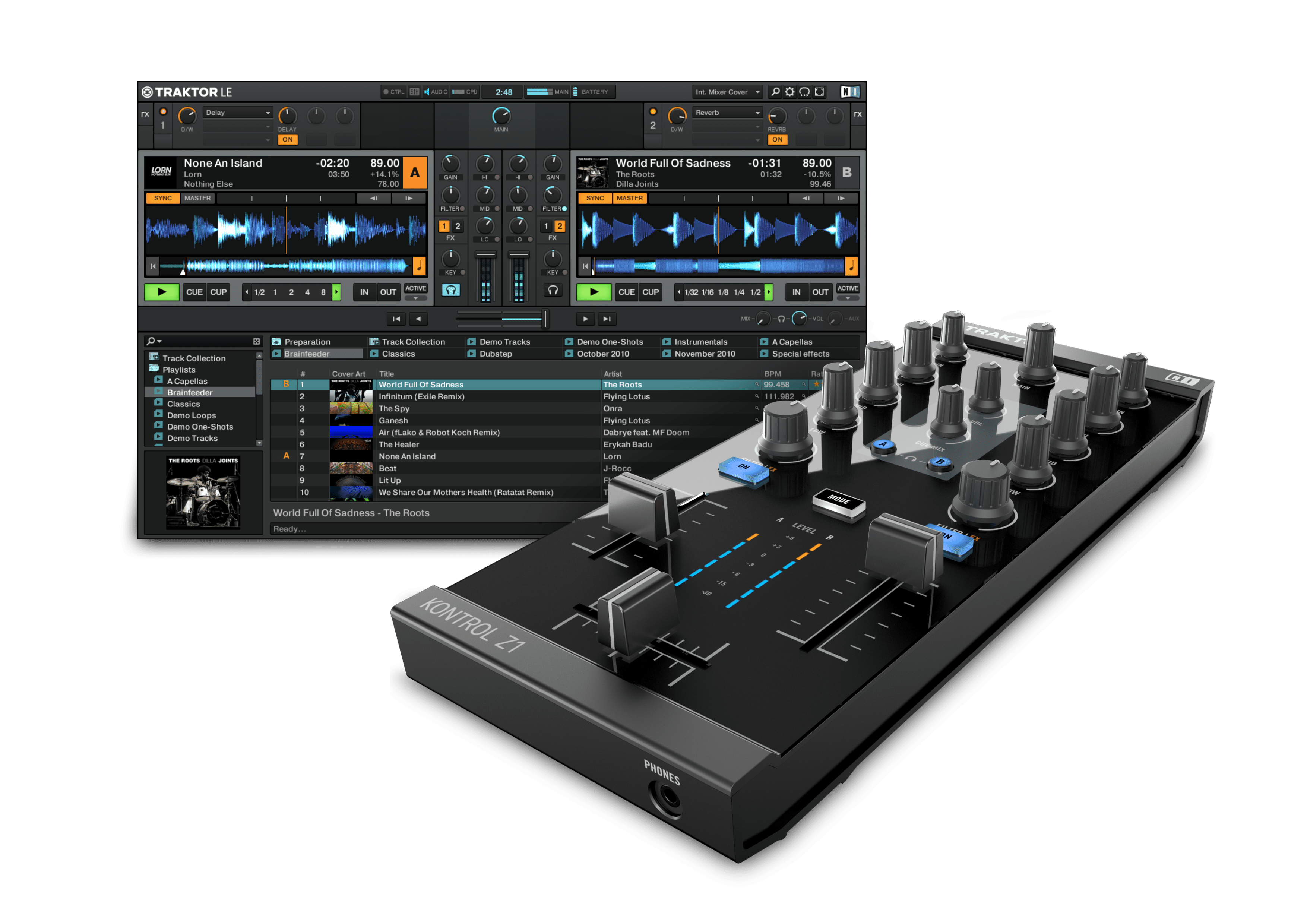 Traktor Kontrol Z1 Mixer & Audio Interface Launched