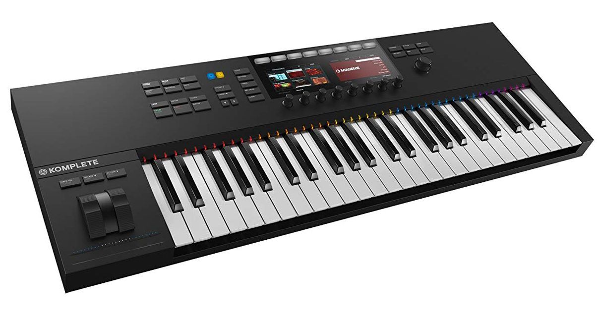 DTM・DAW NI KOMPLETE KONTROL S49 MK2 Black Native Instruments Komplete Kontrol S49 Mk2 Keyboard Review