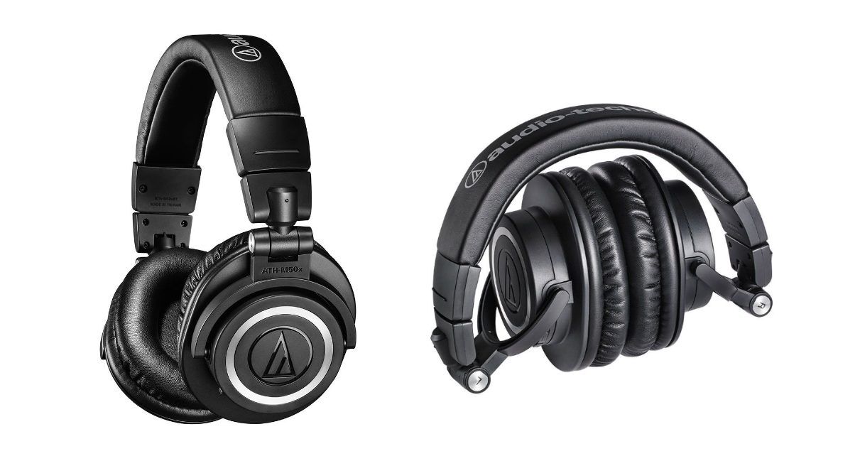 audio−technica ATH-M50XBT Audio-Technica Bluetooth Noise-Canceling Over-Ear Headphones