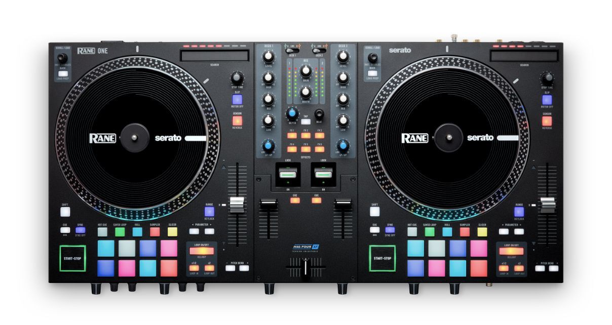 Serato Mix on the Move DJコントローラー Numark Mixstream Pro Standalone DJ Controller with Speakers