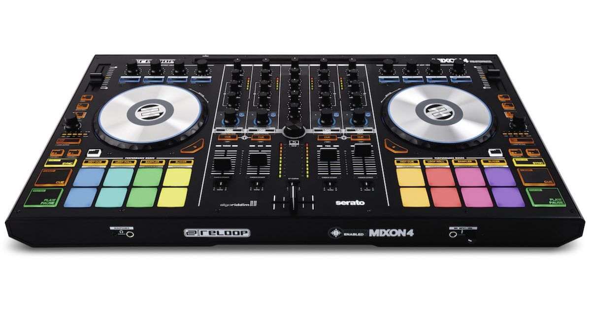 RELOOP リループ MIXON4 DJ Reloop Mixon 4 | DJ Controller for Ipad and Serato DJ Pro