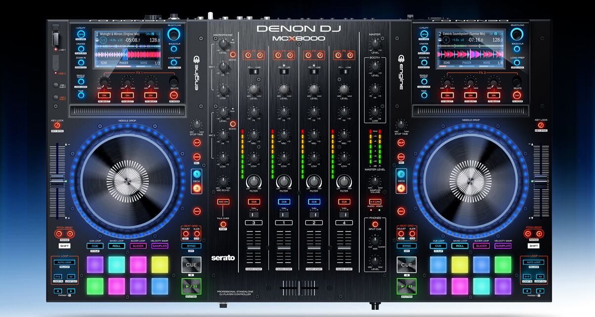 Denon DJ MCX8000【※訳あり】 Denon DJ MCX8000 Standalone DJ System Review - Digital DJ Tips