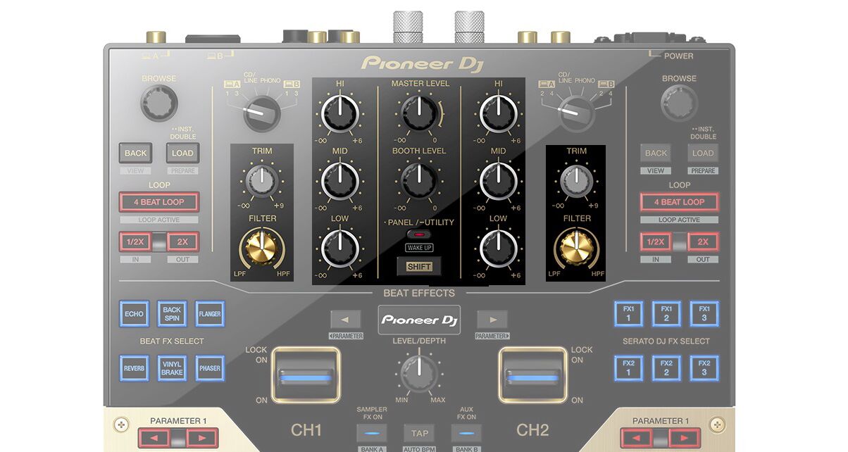 Pioneer DJ MIXER MODEL. DJM-S9. 2017年 Pioneer DJM-S9 Battle Mixer for Serato DJ