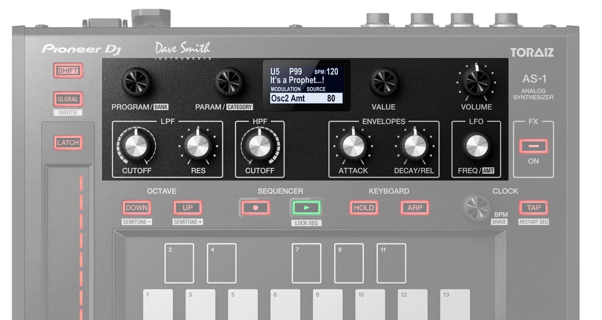 鍵盤楽器 Pioneer DJ TORAIZ AS-1 Amazon.com: Pioneer DJ Toraiz AS-1 Monophonic Analog