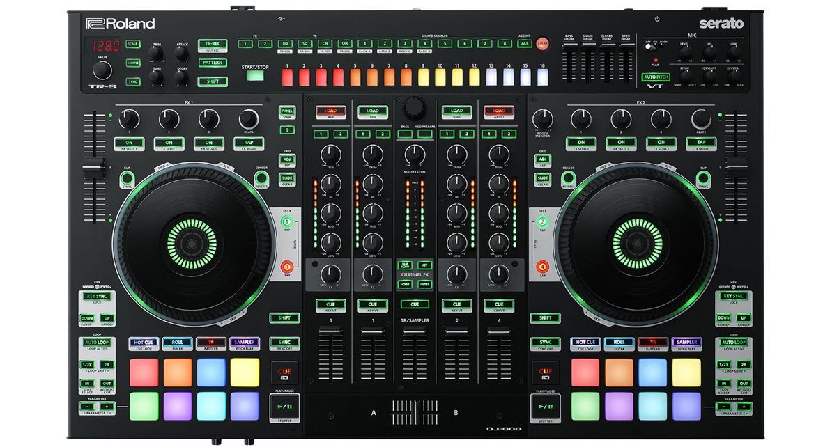 Roland DJ-808 DJコントローラー ローランド Serato Roland DJ-808 Controller Review - Digital DJ Tips