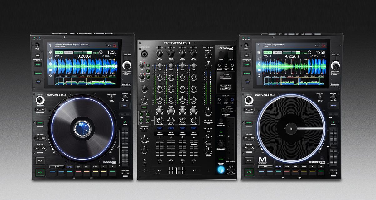 Denon DJ Announces SC6000, SC6000M Prime Players & X1850 Prime Mixer