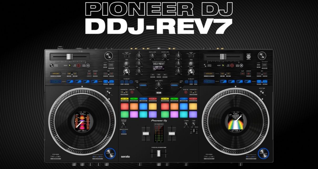 Pioneer DJ Launches Motorised DDJ-REV7 & Beginner REV1 Controllers