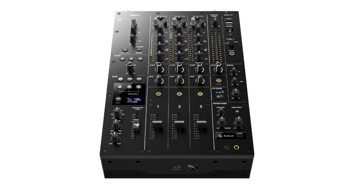 AlphaTheta DJM-V5 Mixer Review - Digital DJ Tips
