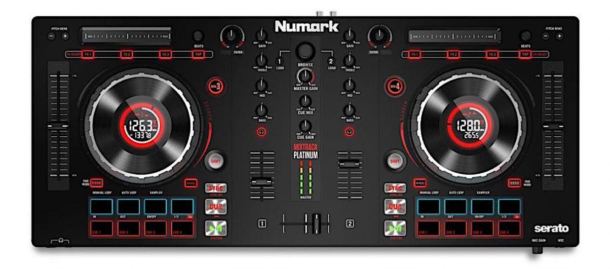 Numark Mixtrack Platinum Controller Review - Digital DJ Tips