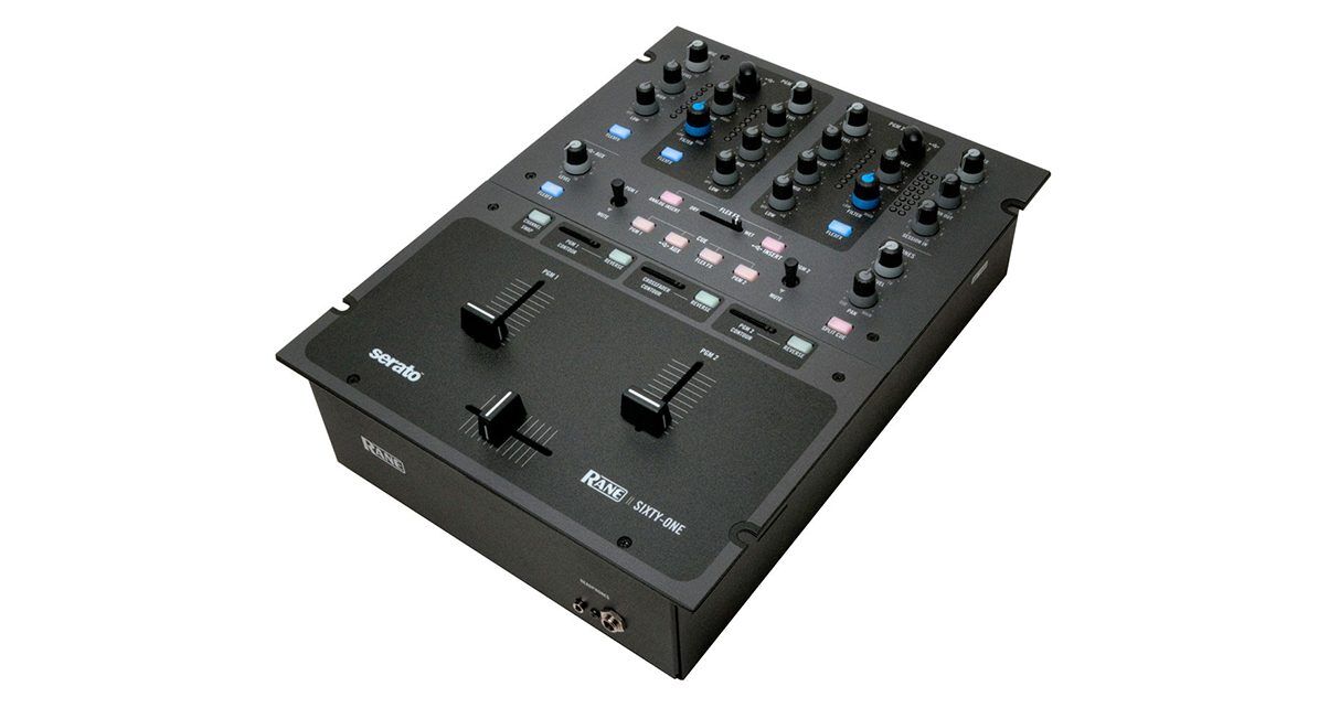 RANE SIXTY-ONE DJミキサー Review & Video: Rane Sixty-One Digital Mixer for Serato Scratch