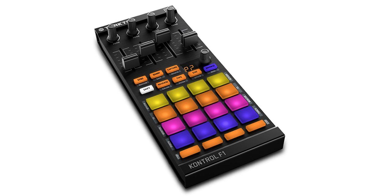 DJ機材 NI KONTROL F1 Native Instruments Traktor Kontrol F1 Controller Review - Digital