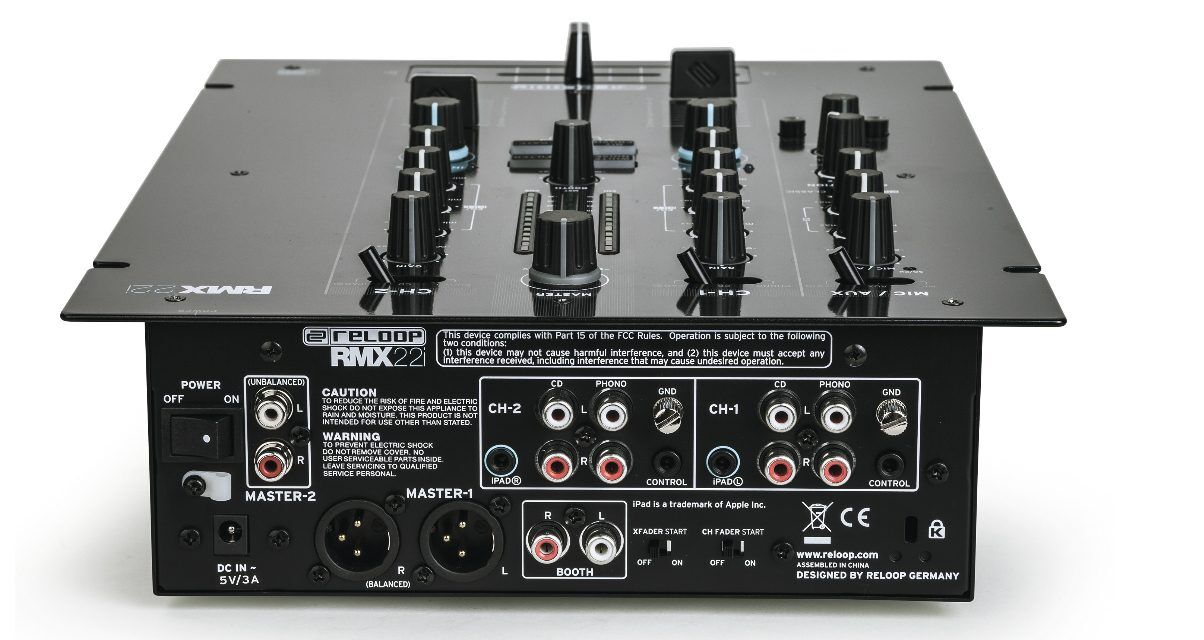 reloop RMX22i DJミキサー Review & Video: Reloop RMX22i Mixer - Digital DJ Tips