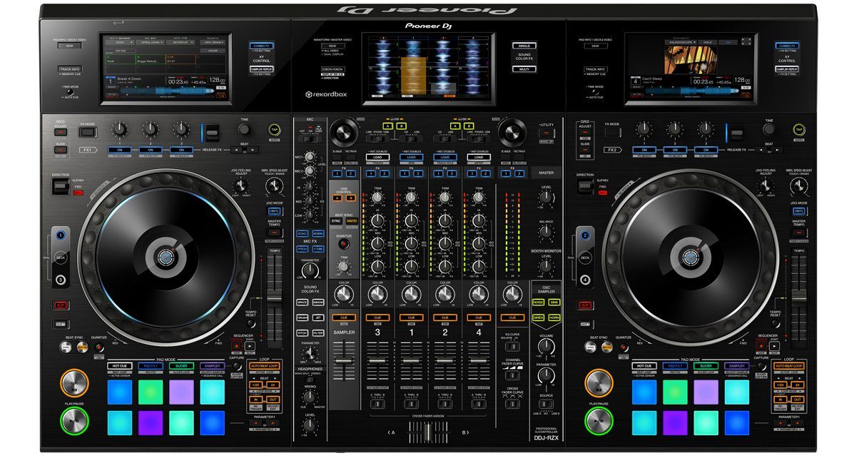 Pioneer DJ DDJ-RZX Rekordbox Video Controller Launched