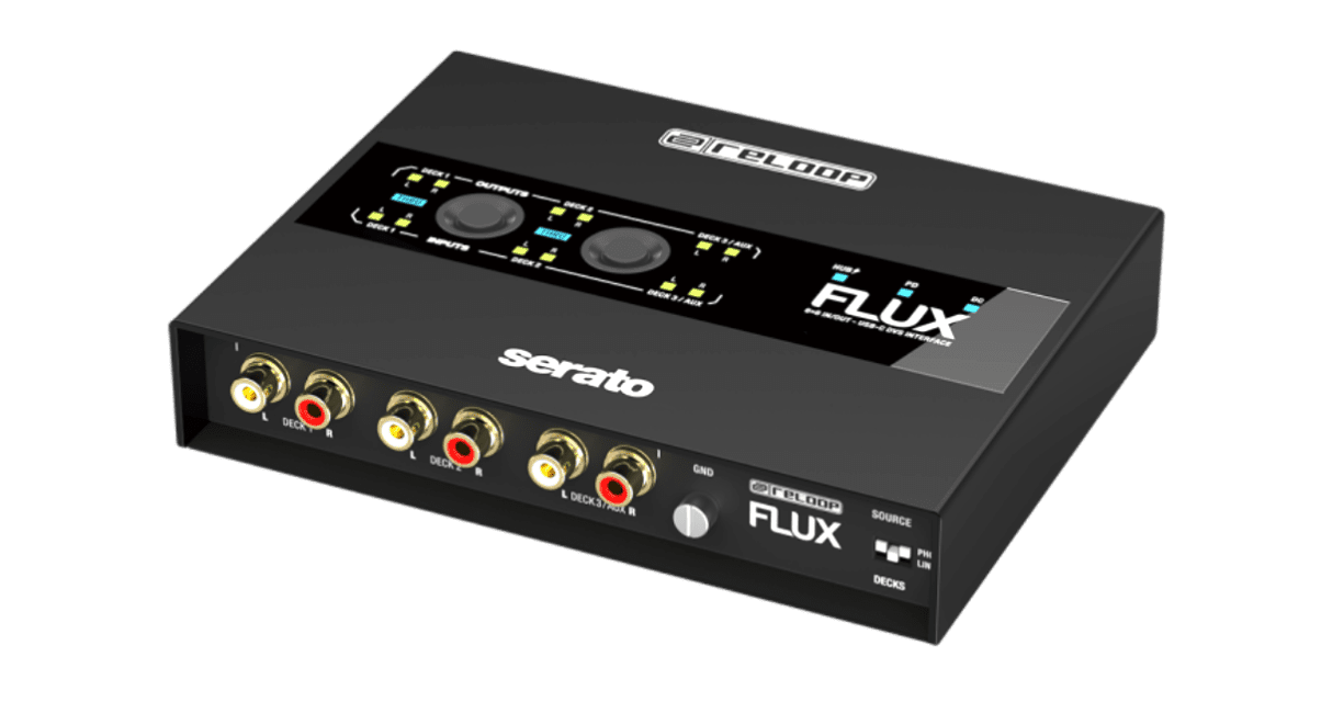 Reloop Flux インターフェース Serato対応 Reloop Flux Serato Audio Interface Review - Digital DJ Tips