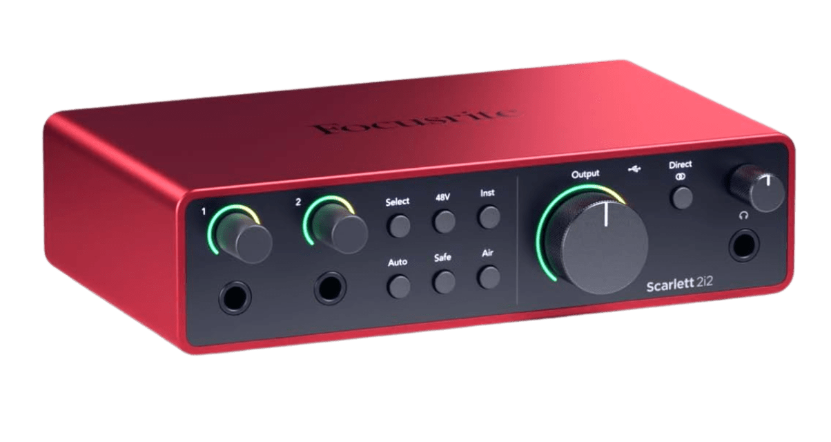 Focusrite Scarlett 2i2 Gen 4 Audio Interface Review - Digital DJ Tips