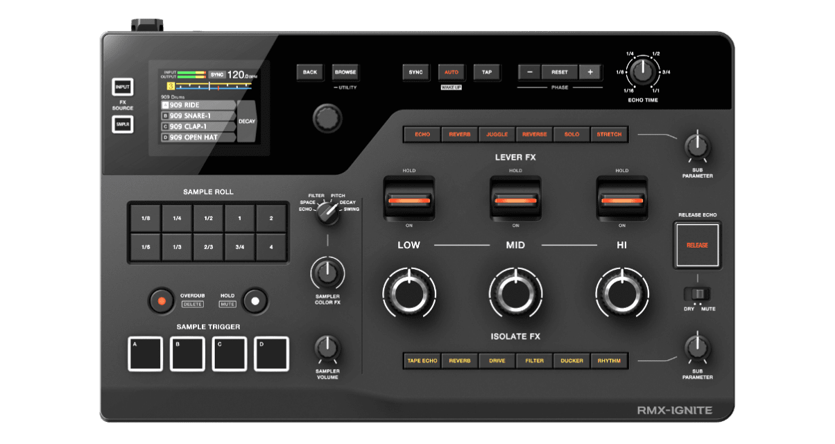 AlphaTheta RMX-Ignite DJ Effects Unit Review - Digital DJ Tips