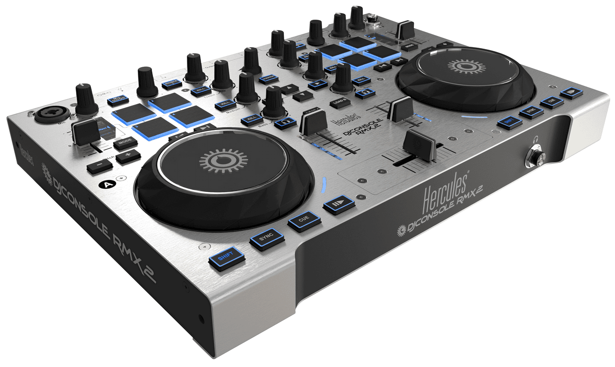 Hercules DJ Controller RMX 2　スピーカー付き Review & Video: Hercules DJ Console RMX2 - Digital DJ Tips