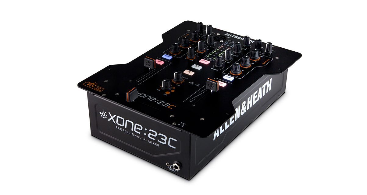 DJ機材 ALLEN&HEATH XONE:23C Xone_23C_3Quarters_Left-EDIT-