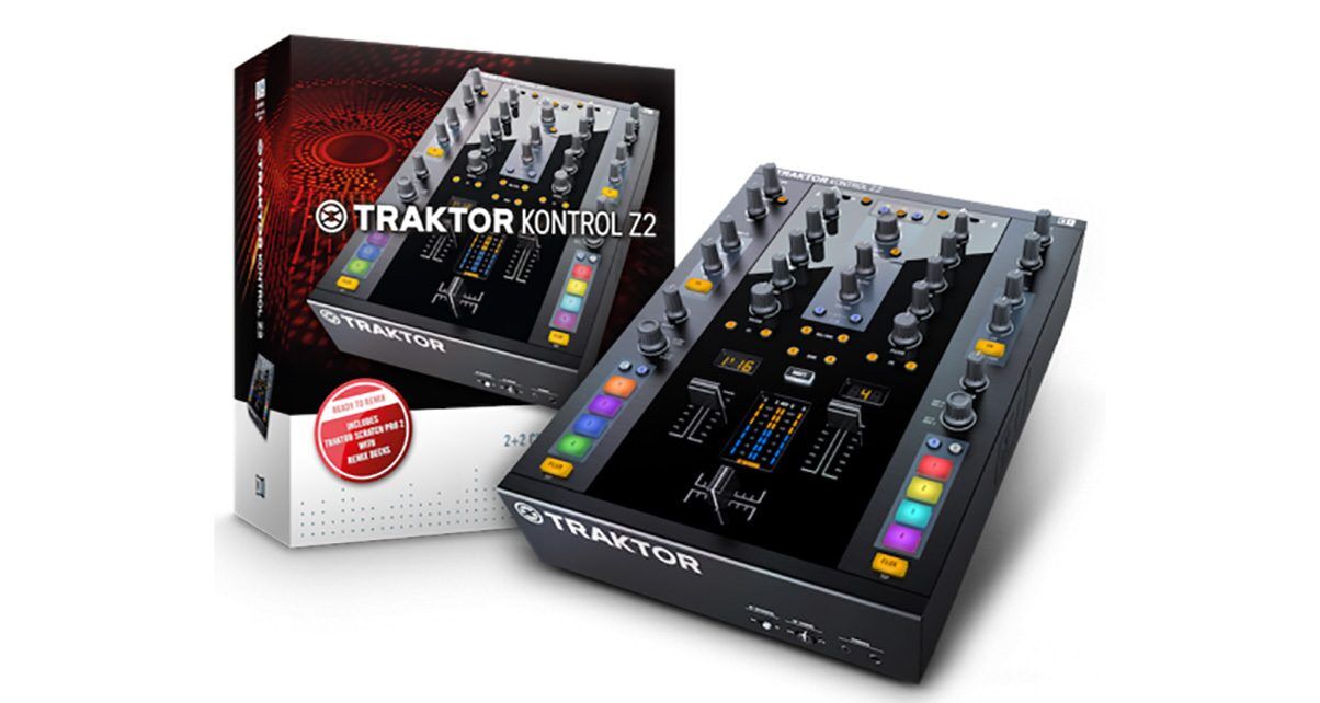 Traktor kontrol z2 DJ ミキサー NI-Launches-Kontrol-Z2-Traktor
