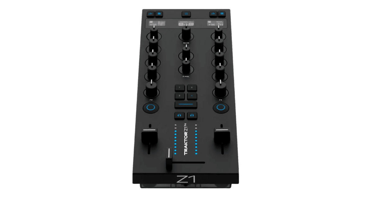 Traktor Z1 Mk2 Software Mixer Review - Digital DJ Tips