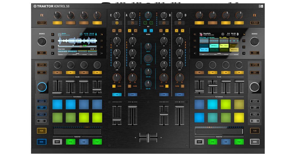 Native Instruments Traktor Kontrol S8 Controller Review - Digital